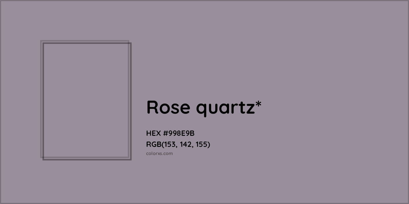 HEX #998E9B Color Name, Color Code, Palettes, Similar Paints, Images