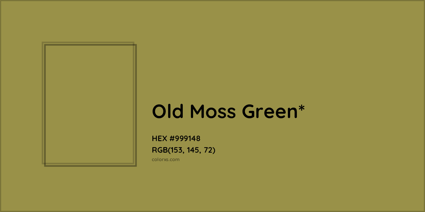 HEX #999148 Color Name, Color Code, Palettes, Similar Paints, Images
