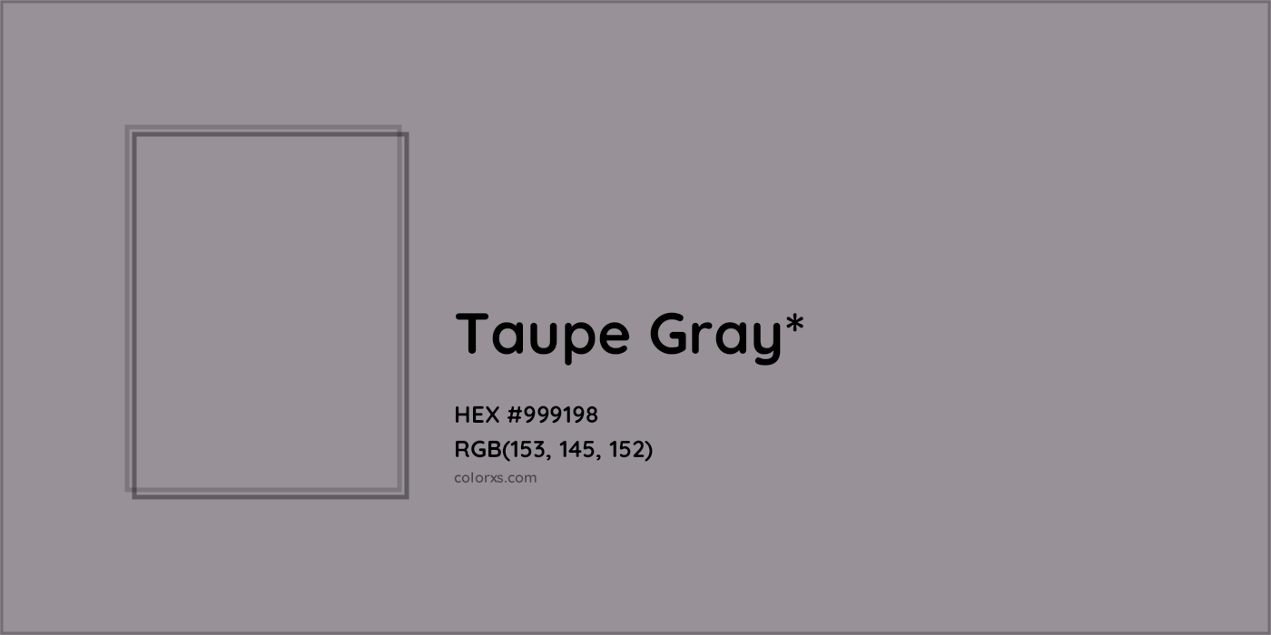 HEX #999198 Color Name, Color Code, Palettes, Similar Paints, Images
