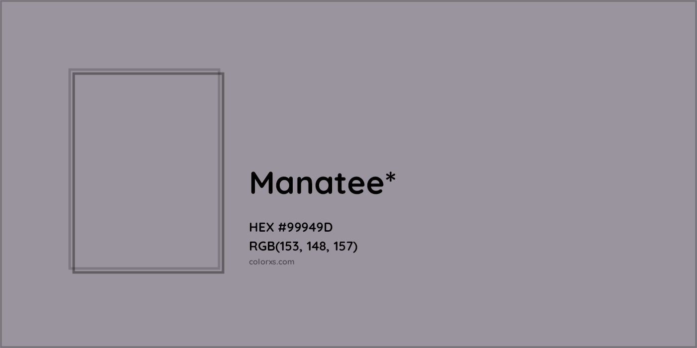 HEX #99949D Color Name, Color Code, Palettes, Similar Paints, Images