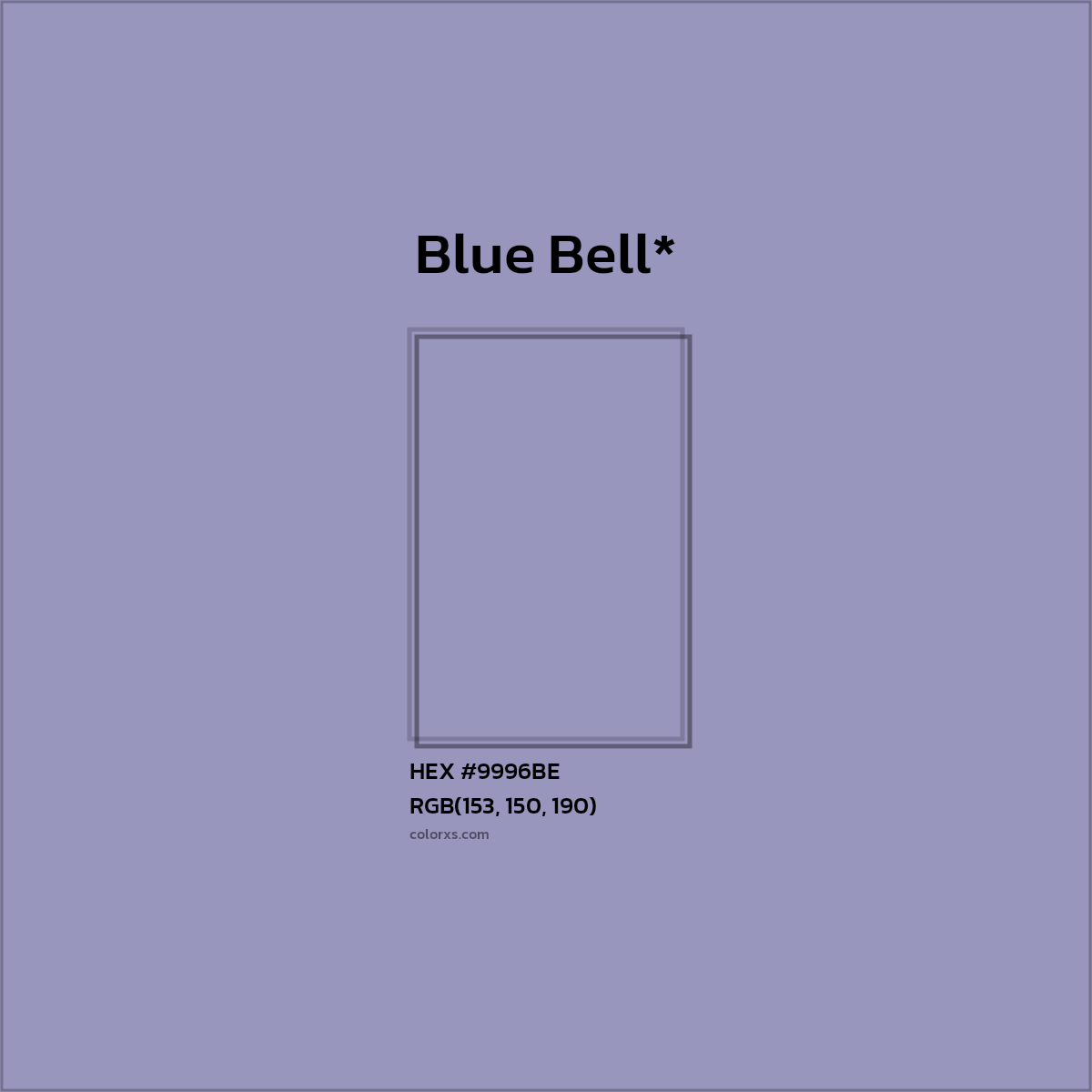 HEX #9996BE Color Name, Color Code, Palettes, Similar Paints, Images