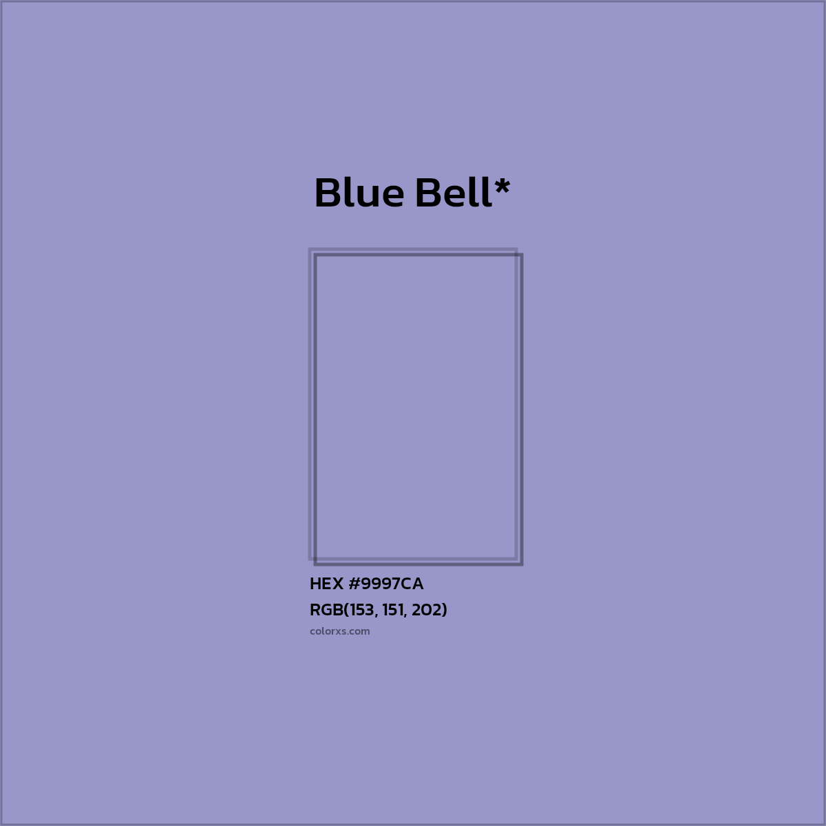 HEX #9997CA Color Name, Color Code, Palettes, Similar Paints, Images