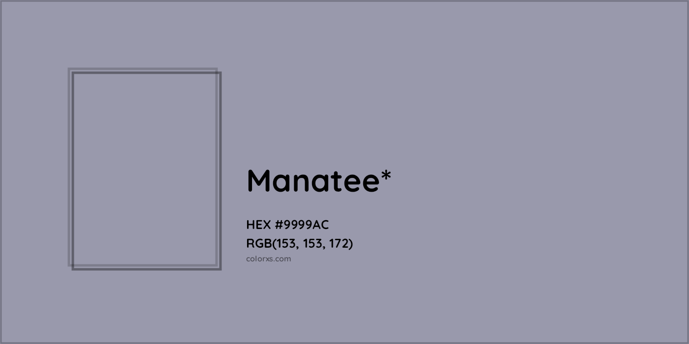 HEX #9999AC Color Name, Color Code, Palettes, Similar Paints, Images