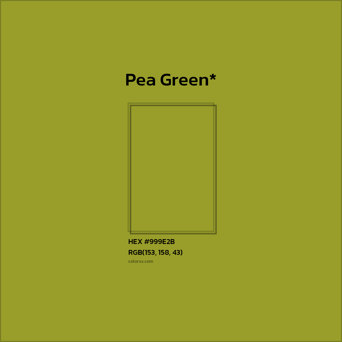 HEX #999E2B Color Name, Color Code, Palettes, Similar Paints, Images