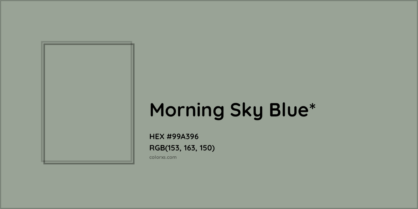 HEX #99A396 Color Name, Color Code, Palettes, Similar Paints, Images