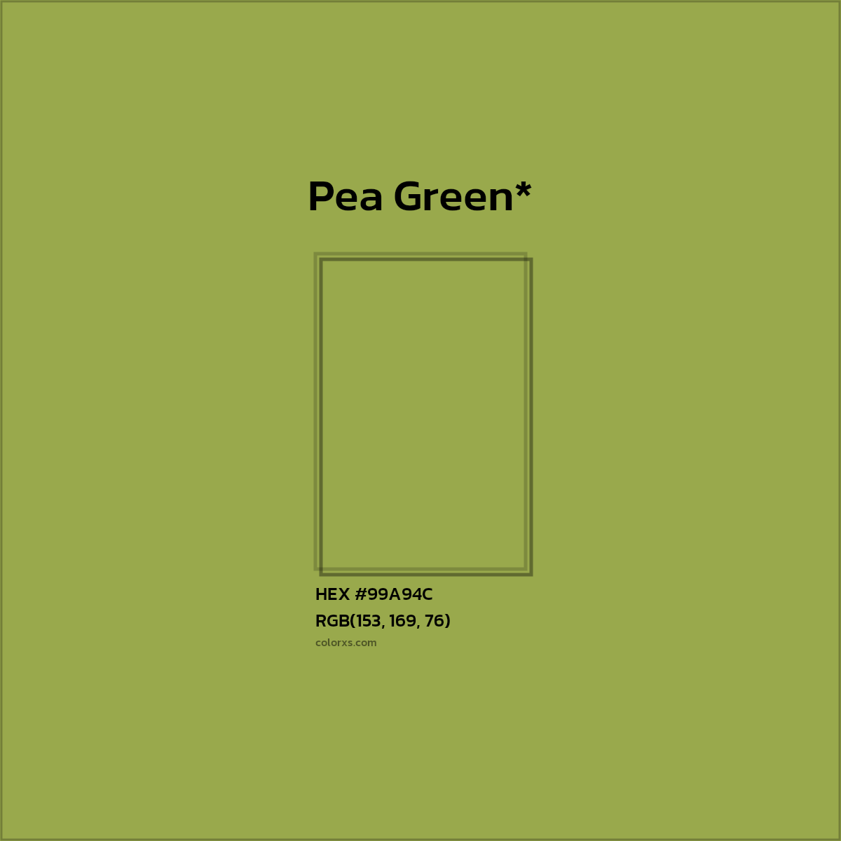 HEX #99A94C Color Name, Color Code, Palettes, Similar Paints, Images