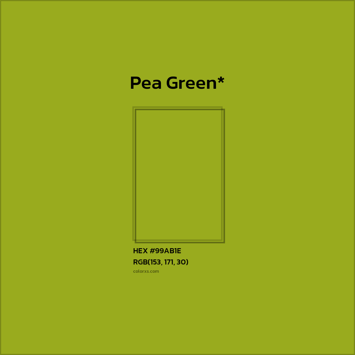 HEX #99AB1E Color Name, Color Code, Palettes, Similar Paints, Images