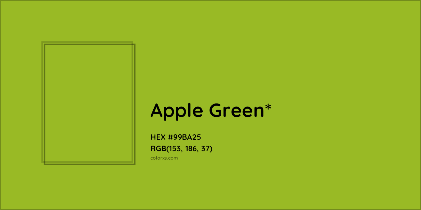 HEX #99BA25 Color Name, Color Code, Palettes, Similar Paints, Images