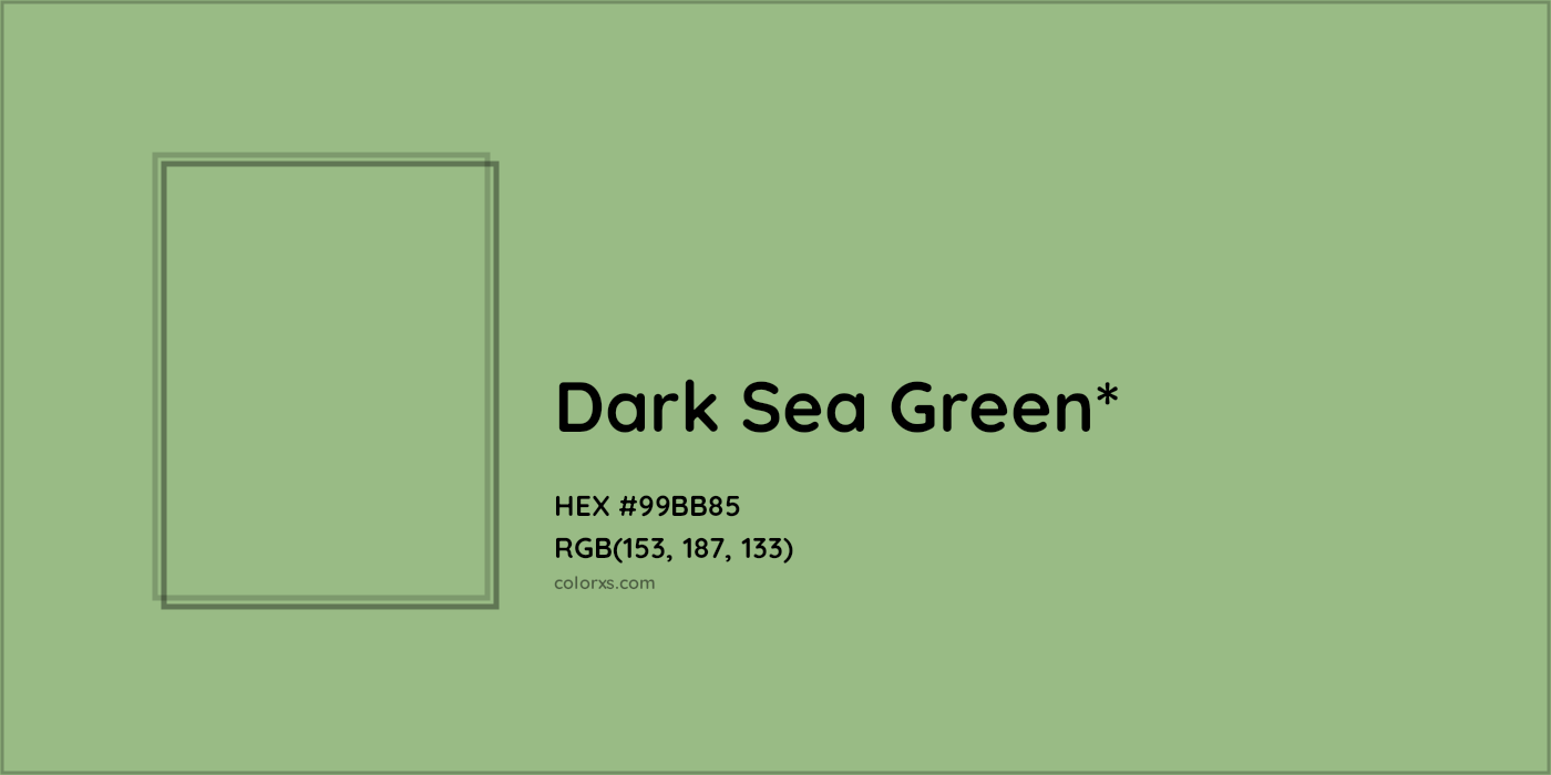 HEX #99BB85 Color Name, Color Code, Palettes, Similar Paints, Images