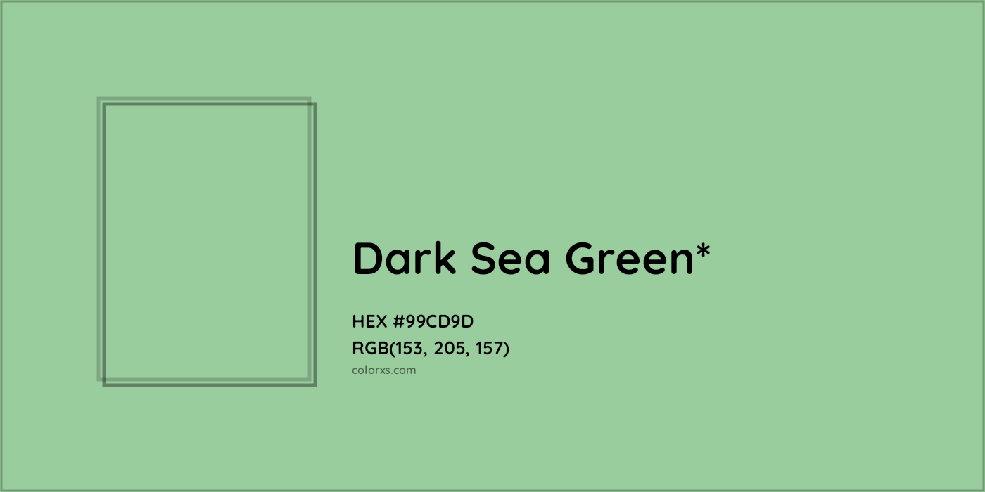 HEX #99CD9D Color Name, Color Code, Palettes, Similar Paints, Images