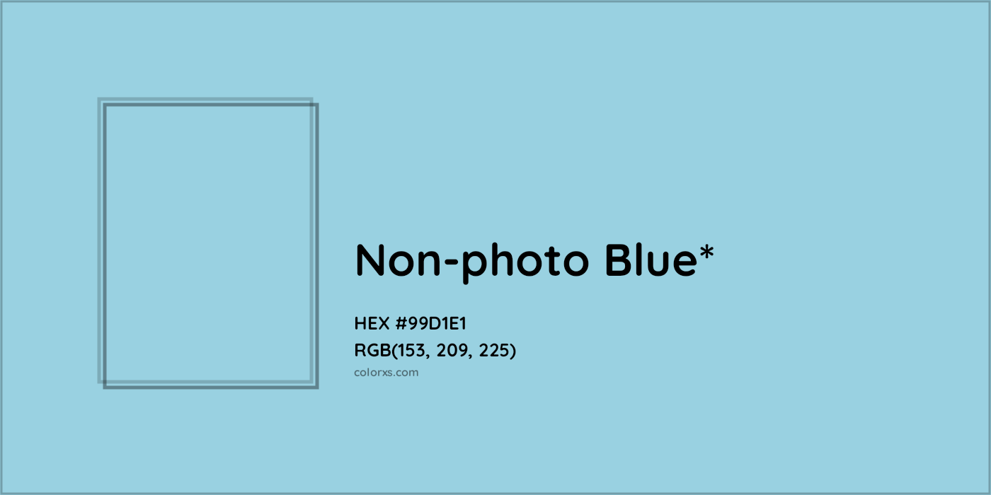 HEX #99D1E1 Color Name, Color Code, Palettes, Similar Paints, Images