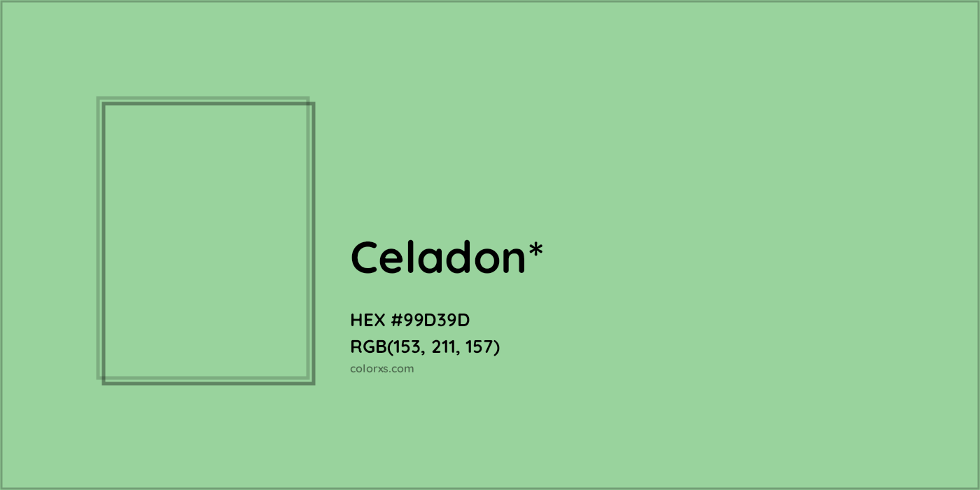 HEX #99D39D Color Name, Color Code, Palettes, Similar Paints, Images