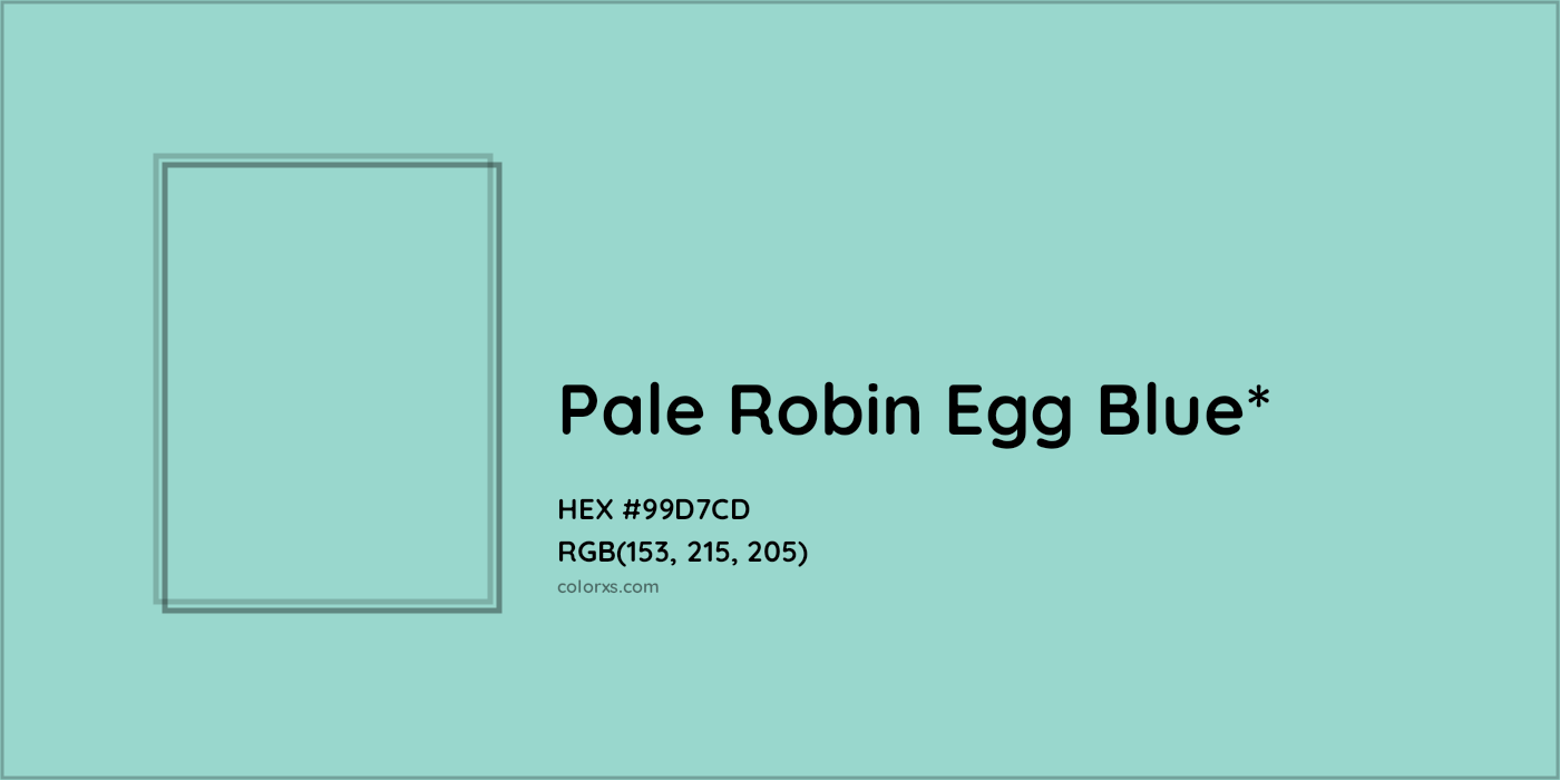HEX #99D7CD Color Name, Color Code, Palettes, Similar Paints, Images