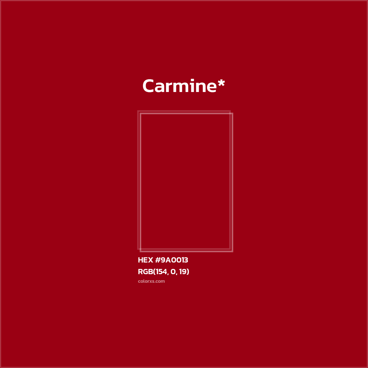 HEX #9A0013 Color Name, Color Code, Palettes, Similar Paints, Images