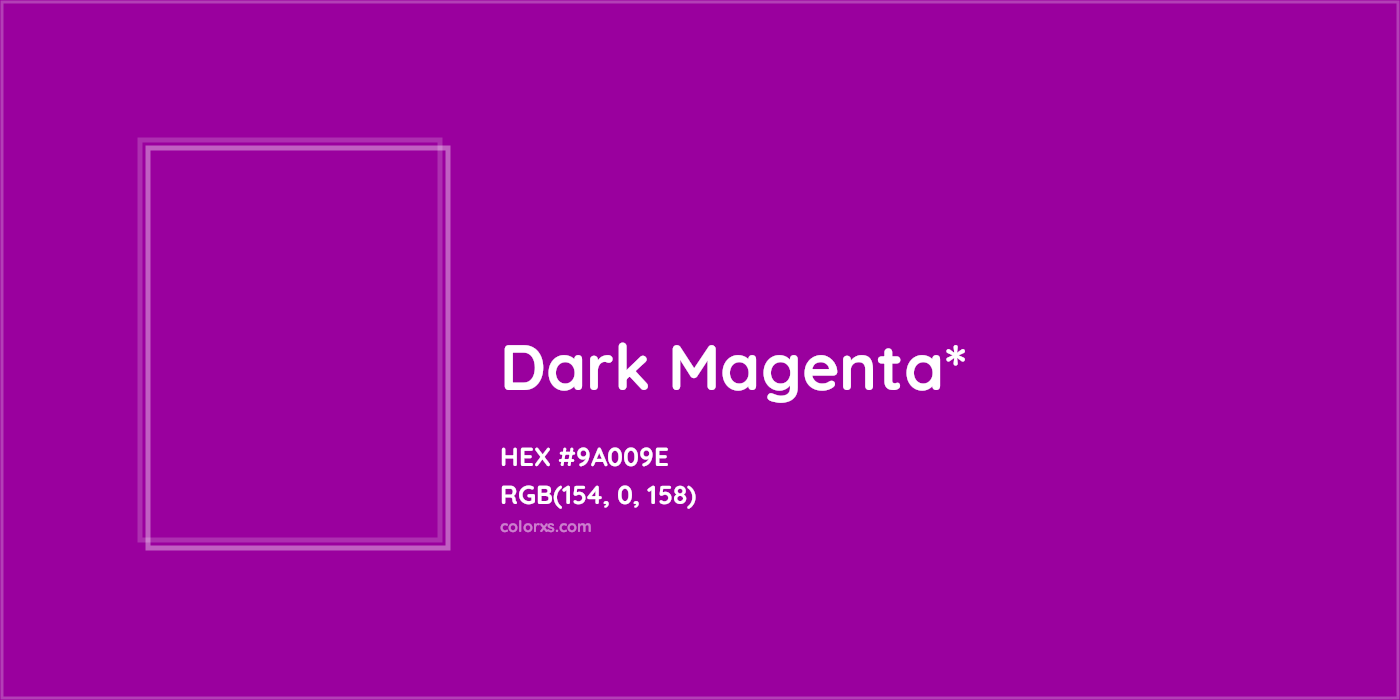 HEX #9A009E Color Name, Color Code, Palettes, Similar Paints, Images