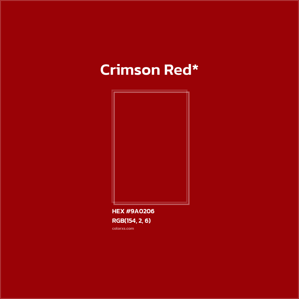 HEX #9A0206 Color Name, Color Code, Palettes, Similar Paints, Images
