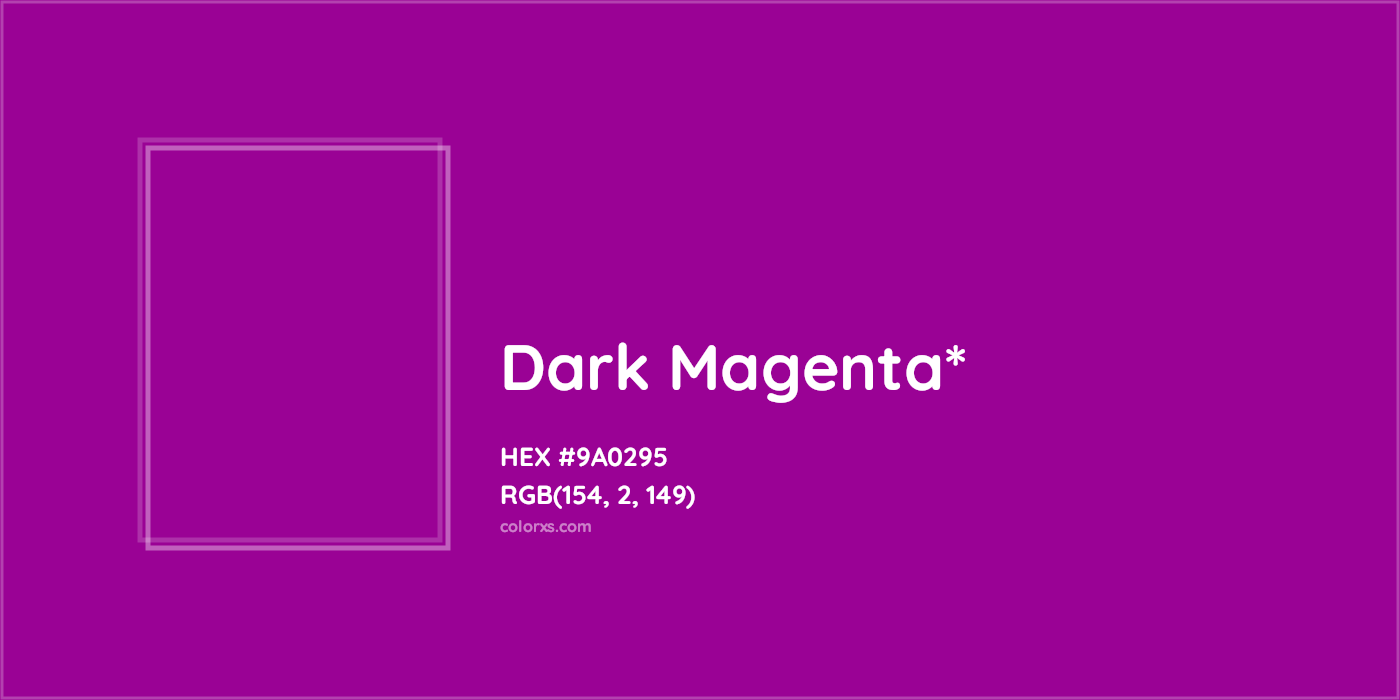 HEX #9A0295 Color Name, Color Code, Palettes, Similar Paints, Images