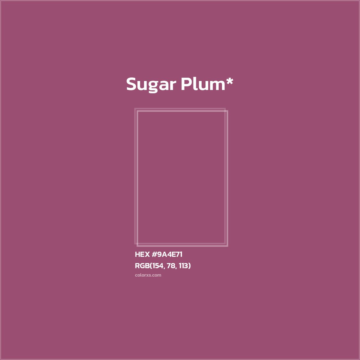 HEX #9A4E71 Color Name, Color Code, Palettes, Similar Paints, Images