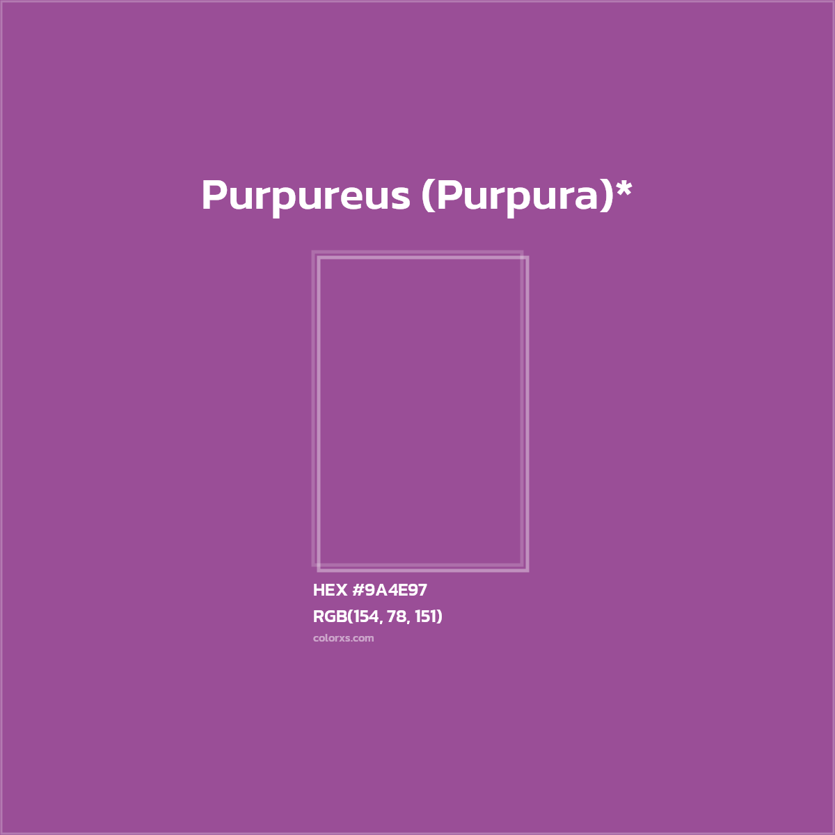 HEX #9A4E97 Color Name, Color Code, Palettes, Similar Paints, Images