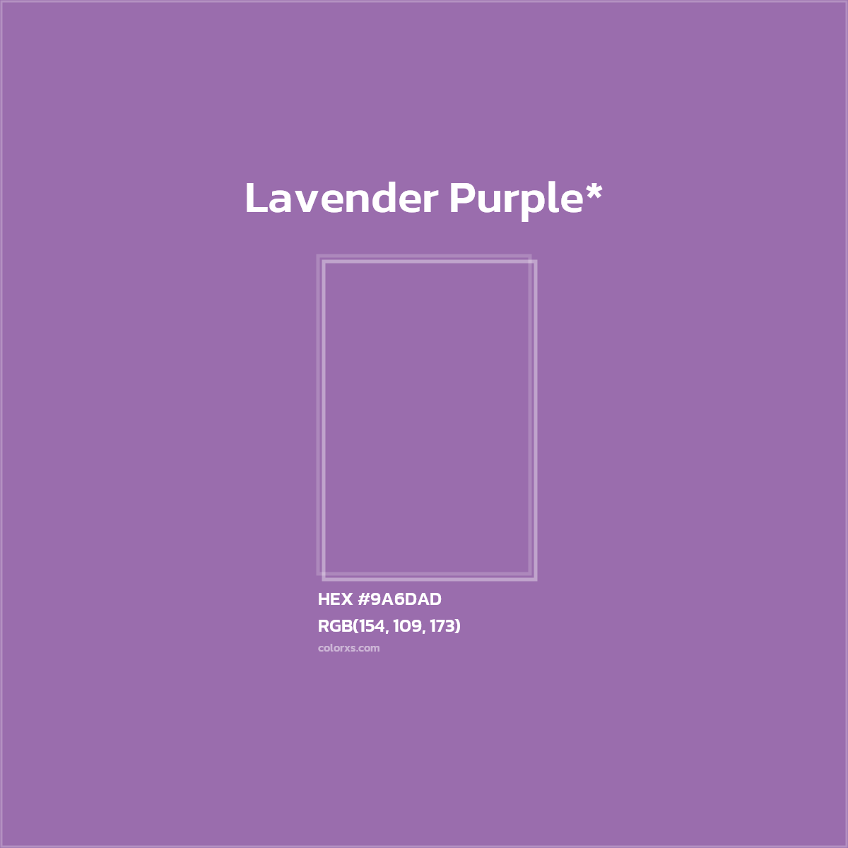 HEX #9A6DAD Color Name, Color Code, Palettes, Similar Paints, Images