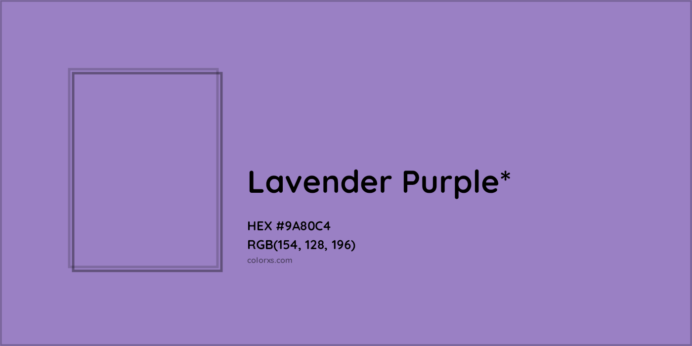 HEX #9A80C4 Color Name, Color Code, Palettes, Similar Paints, Images