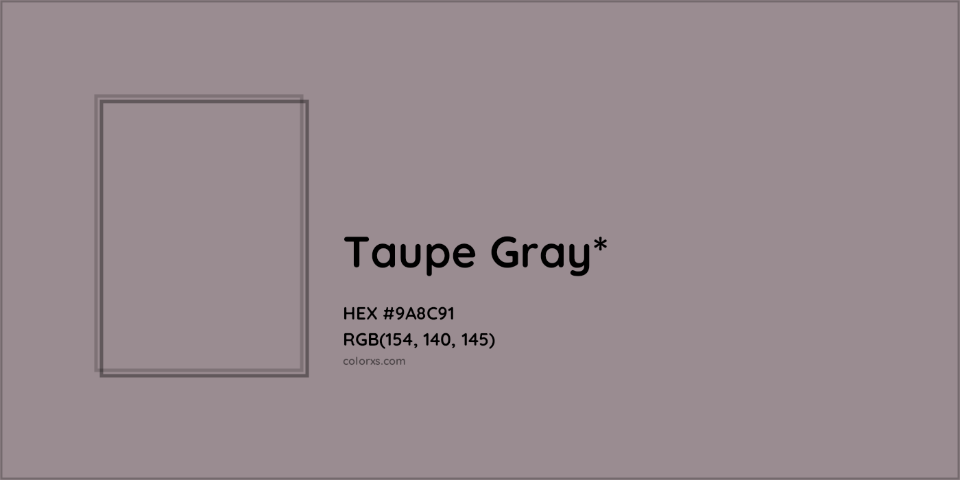 HEX #9A8C91 Color Name, Color Code, Palettes, Similar Paints, Images