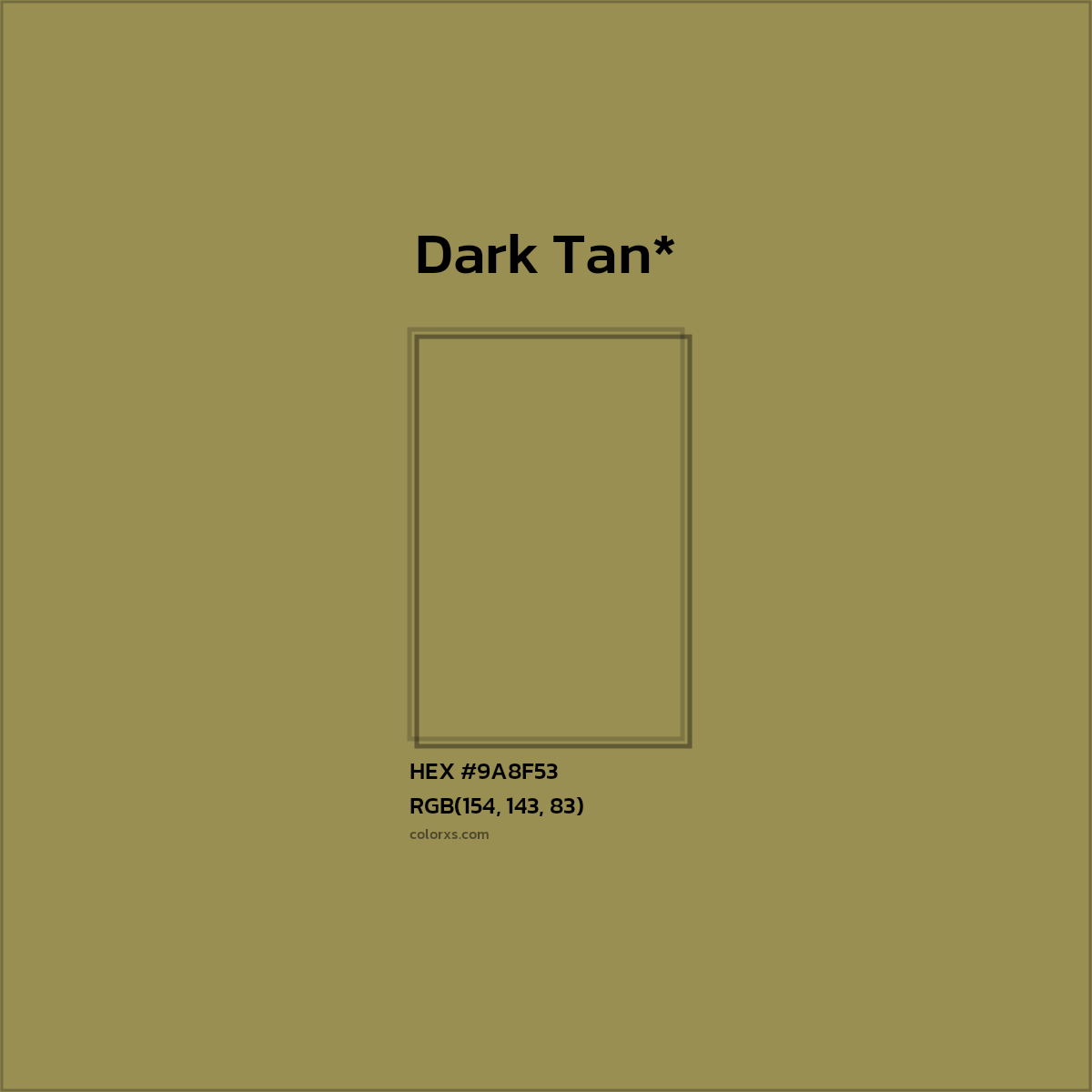 HEX #9A8F53 Color Name, Color Code, Palettes, Similar Paints, Images