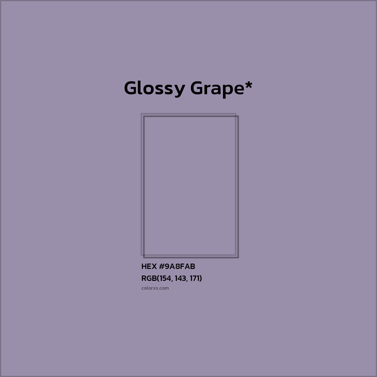 HEX #9A8FAB Color Name, Color Code, Palettes, Similar Paints, Images