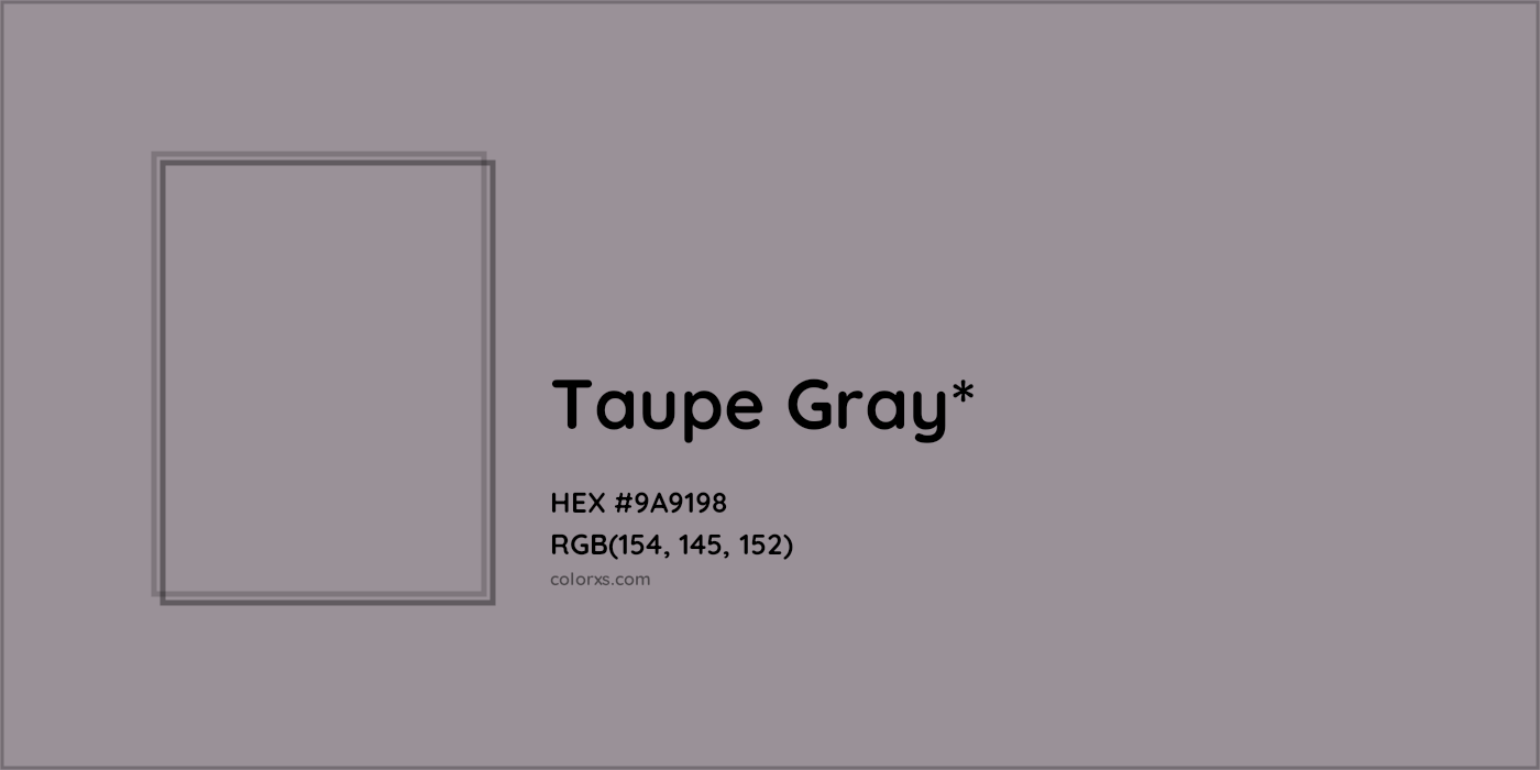 HEX #9A9198 Color Name, Color Code, Palettes, Similar Paints, Images