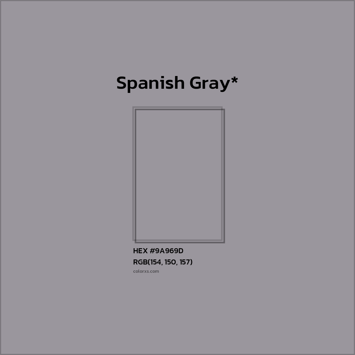 HEX #9A969D Color Name, Color Code, Palettes, Similar Paints, Images
