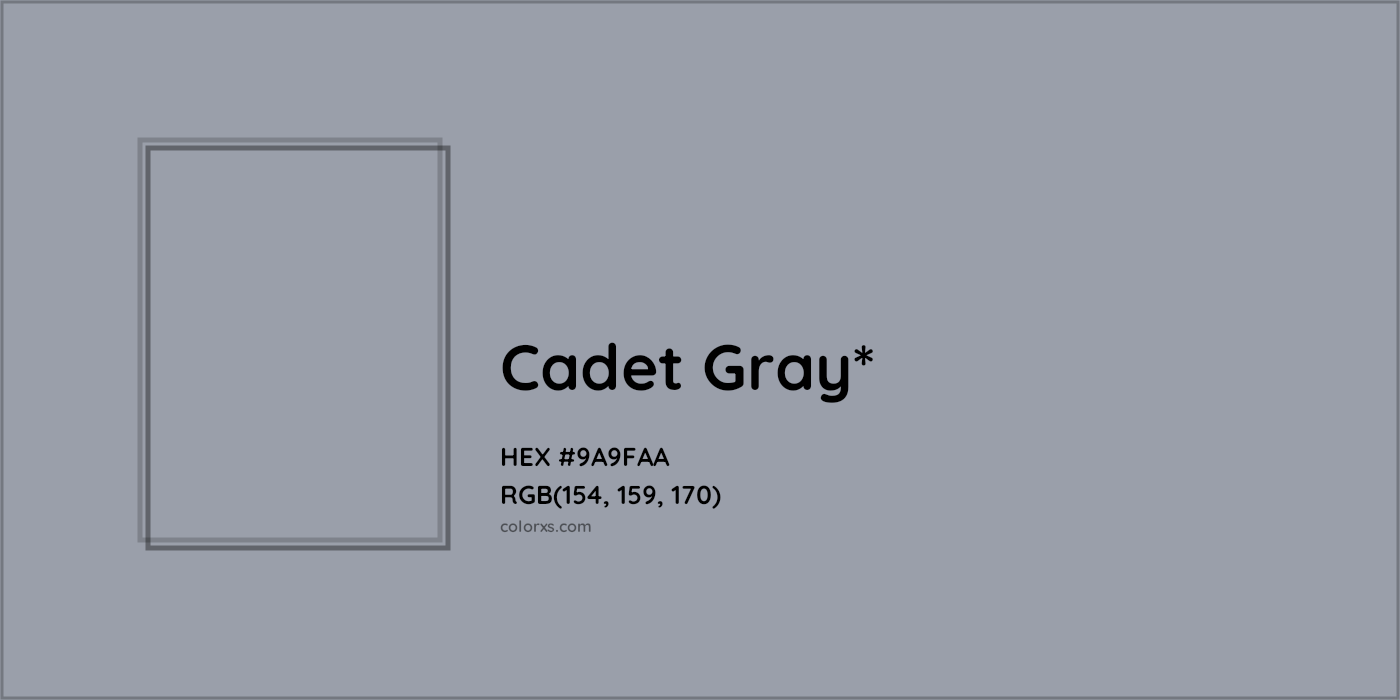 HEX #9A9FAA Color Name, Color Code, Palettes, Similar Paints, Images