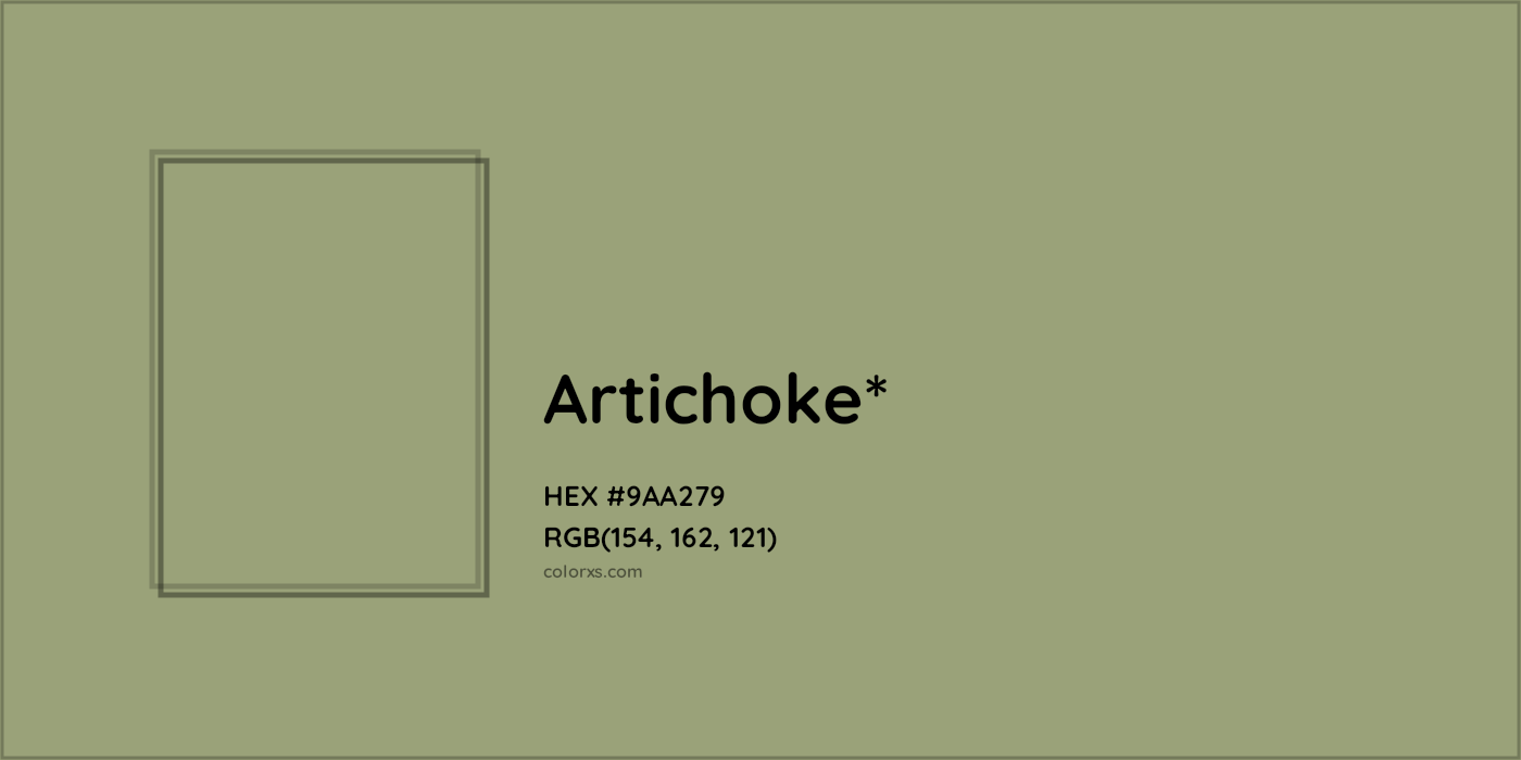 HEX #9AA279 Color Name, Color Code, Palettes, Similar Paints, Images
