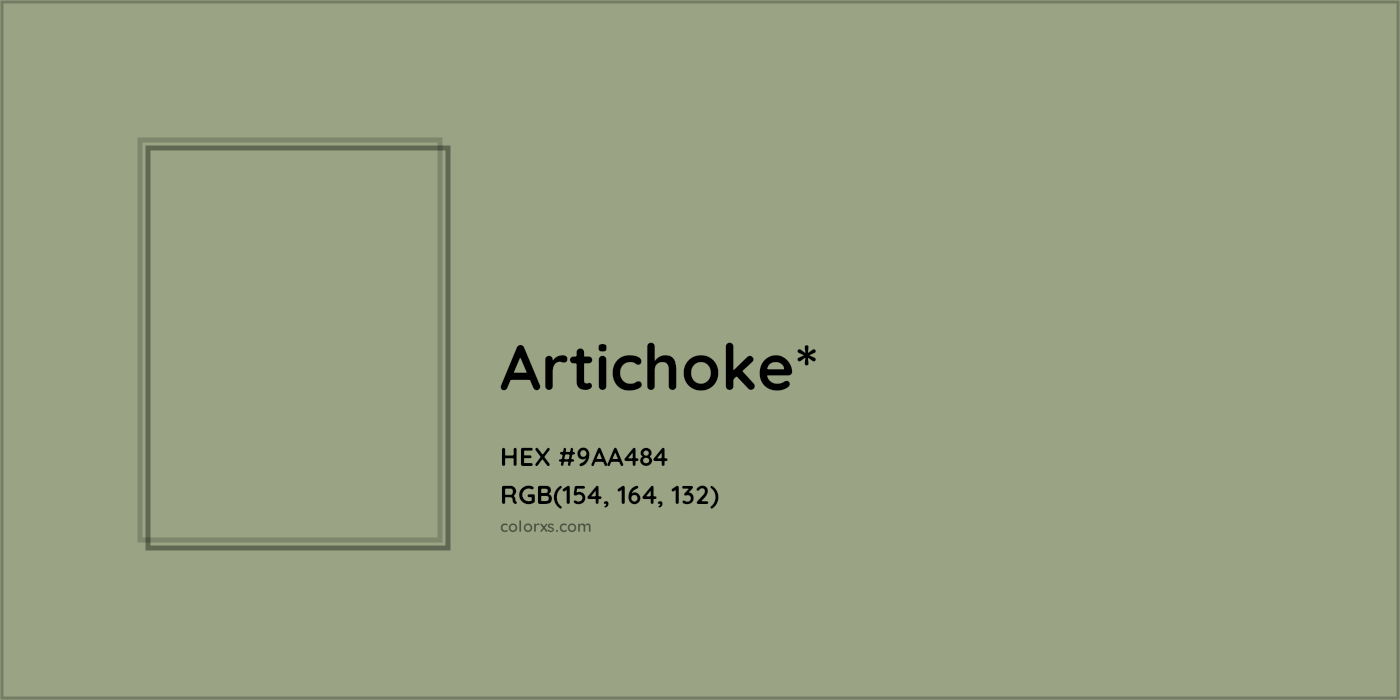 HEX #9AA484 Color Name, Color Code, Palettes, Similar Paints, Images