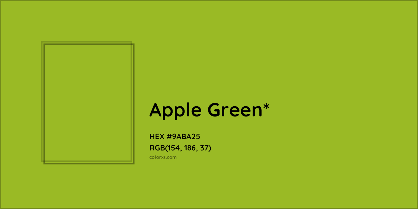 HEX #9ABA25 Color Name, Color Code, Palettes, Similar Paints, Images