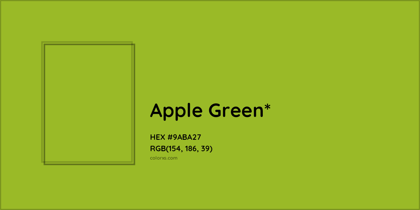 HEX #9ABA27 Color Name, Color Code, Palettes, Similar Paints, Images
