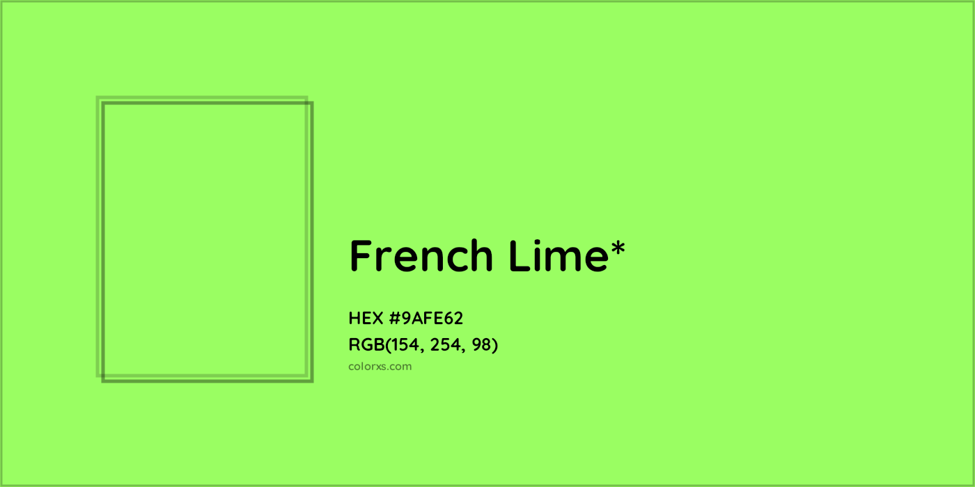 HEX #9AFE62 Color Name, Color Code, Palettes, Similar Paints, Images
