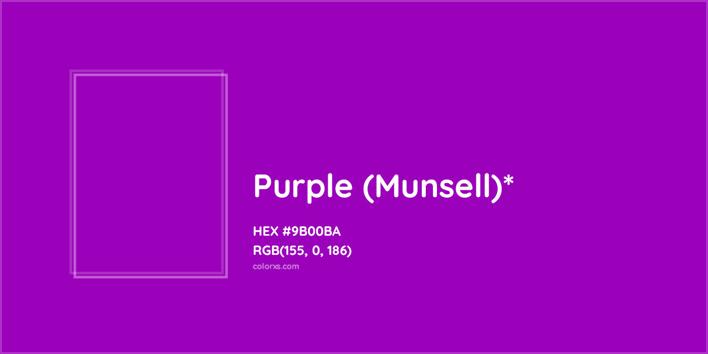 HEX #9B00BA Color Name, Color Code, Palettes, Similar Paints, Images