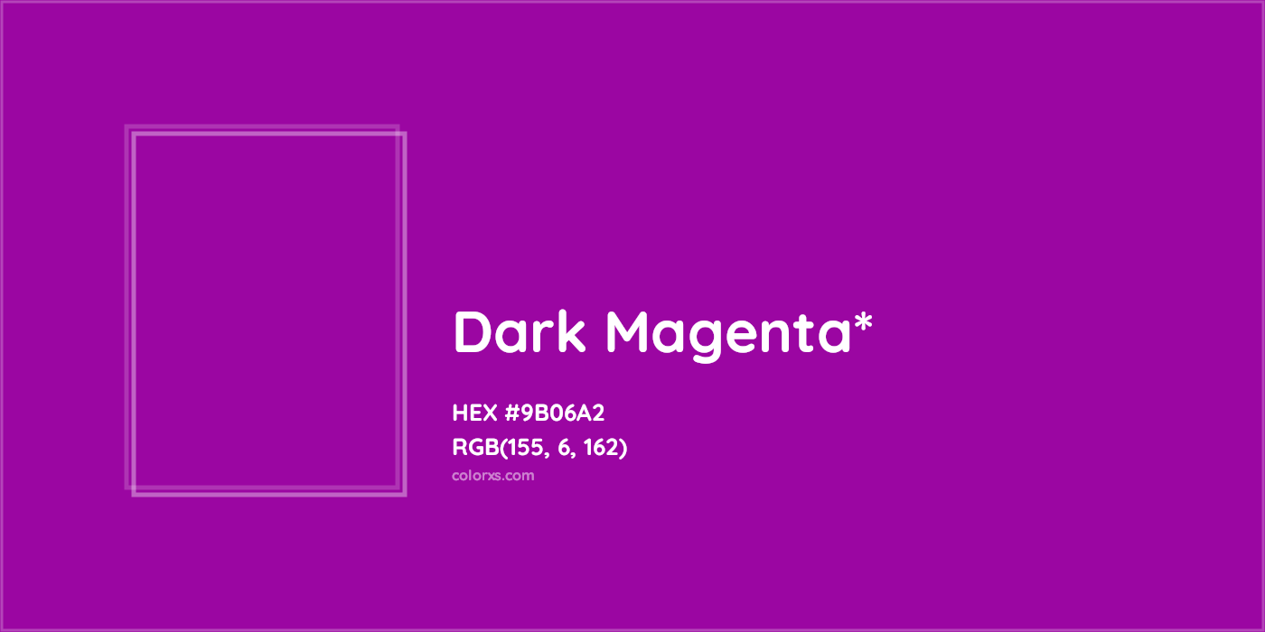 HEX #9B06A2 Color Name, Color Code, Palettes, Similar Paints, Images