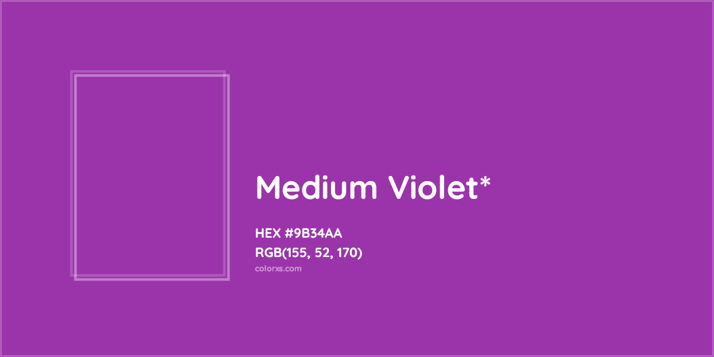 HEX #9B34AA Color Name, Color Code, Palettes, Similar Paints, Images