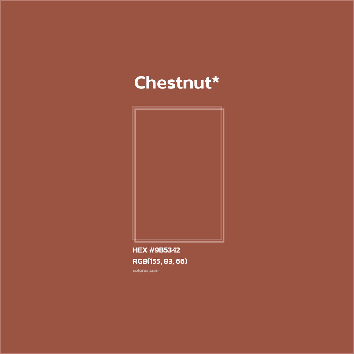 HEX #9B5342 Color Name, Color Code, Palettes, Similar Paints, Images