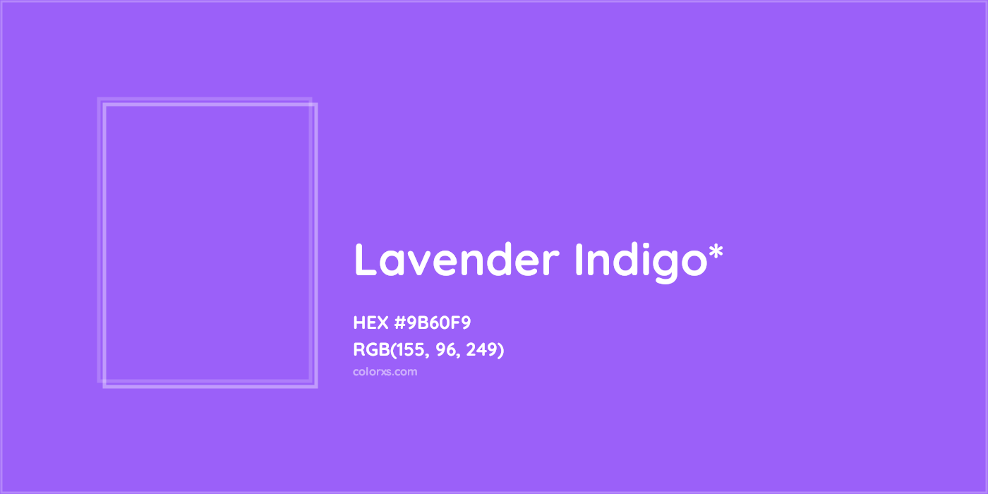HEX #9B60F9 Color Name, Color Code, Palettes, Similar Paints, Images
