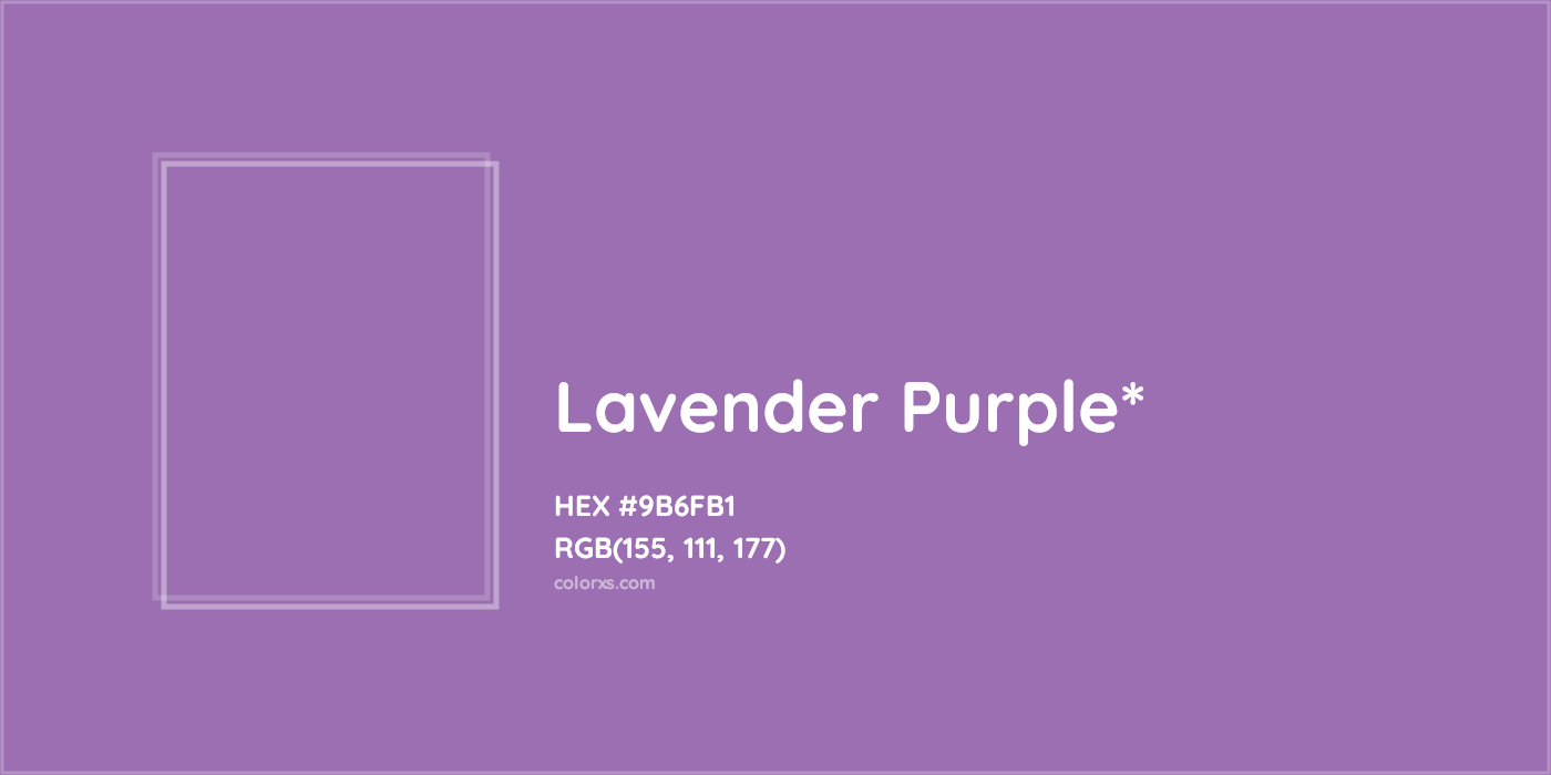 HEX #9B6FB1 Color Name, Color Code, Palettes, Similar Paints, Images