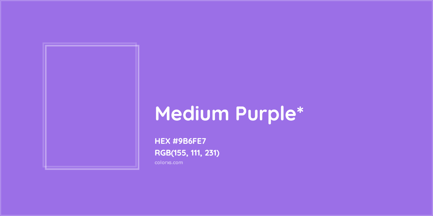 HEX #9B6FE7 Color Name, Color Code, Palettes, Similar Paints, Images
