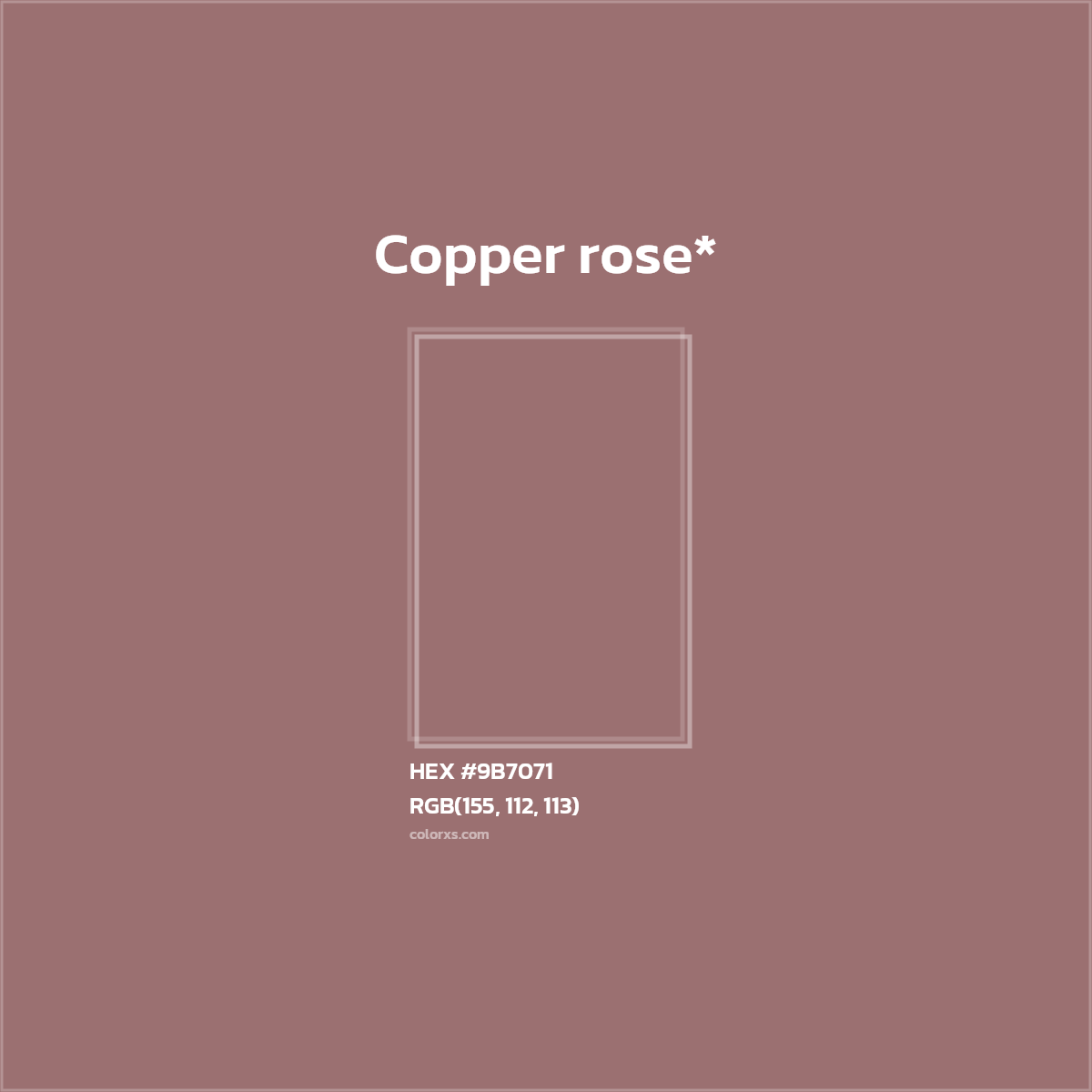 HEX #9B7071 Color Name, Color Code, Palettes, Similar Paints, Images