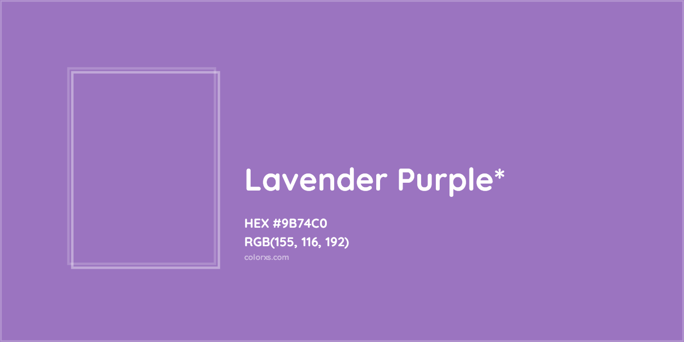 HEX #9B74C0 Color Name, Color Code, Palettes, Similar Paints, Images