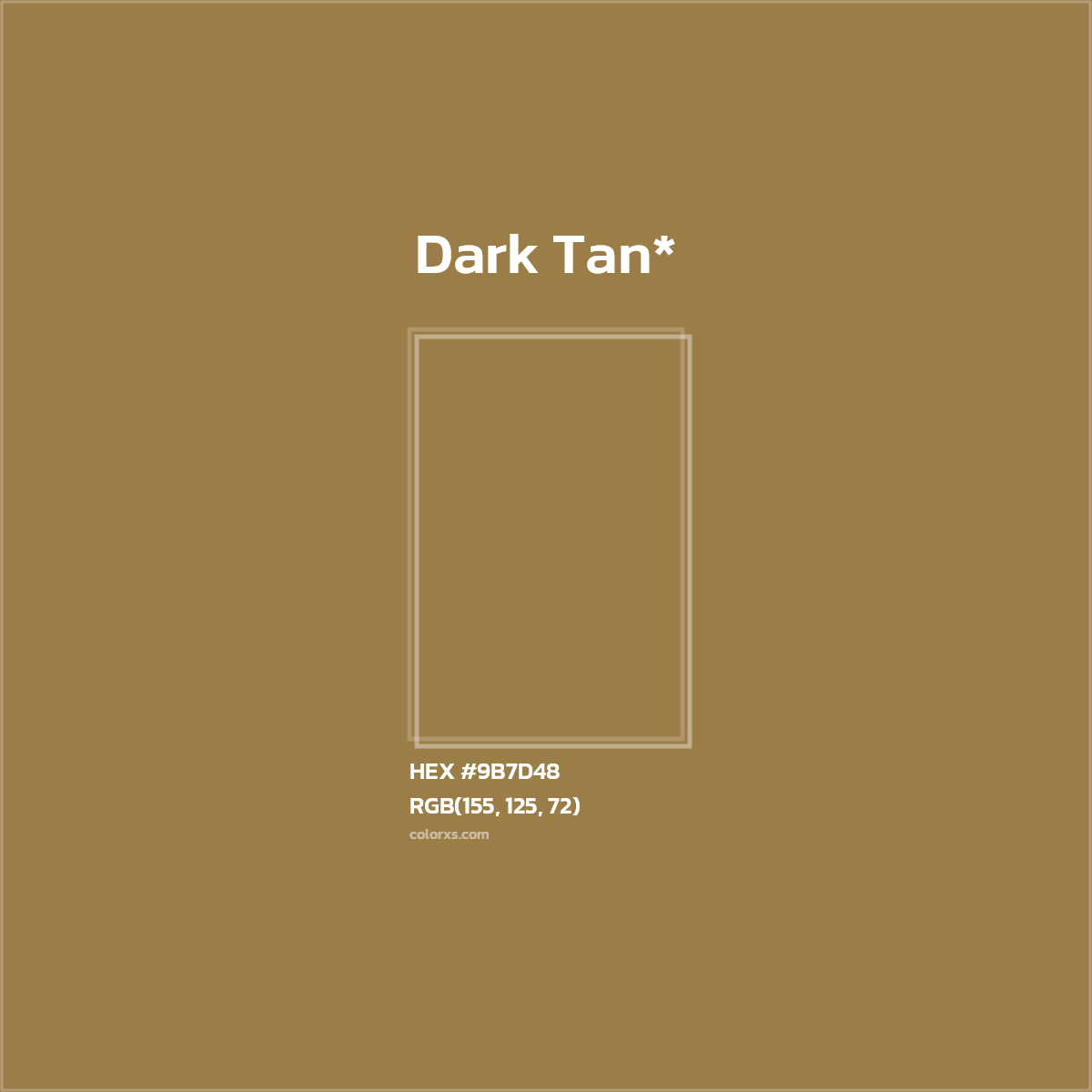 HEX #9B7D48 Color Name, Color Code, Palettes, Similar Paints, Images