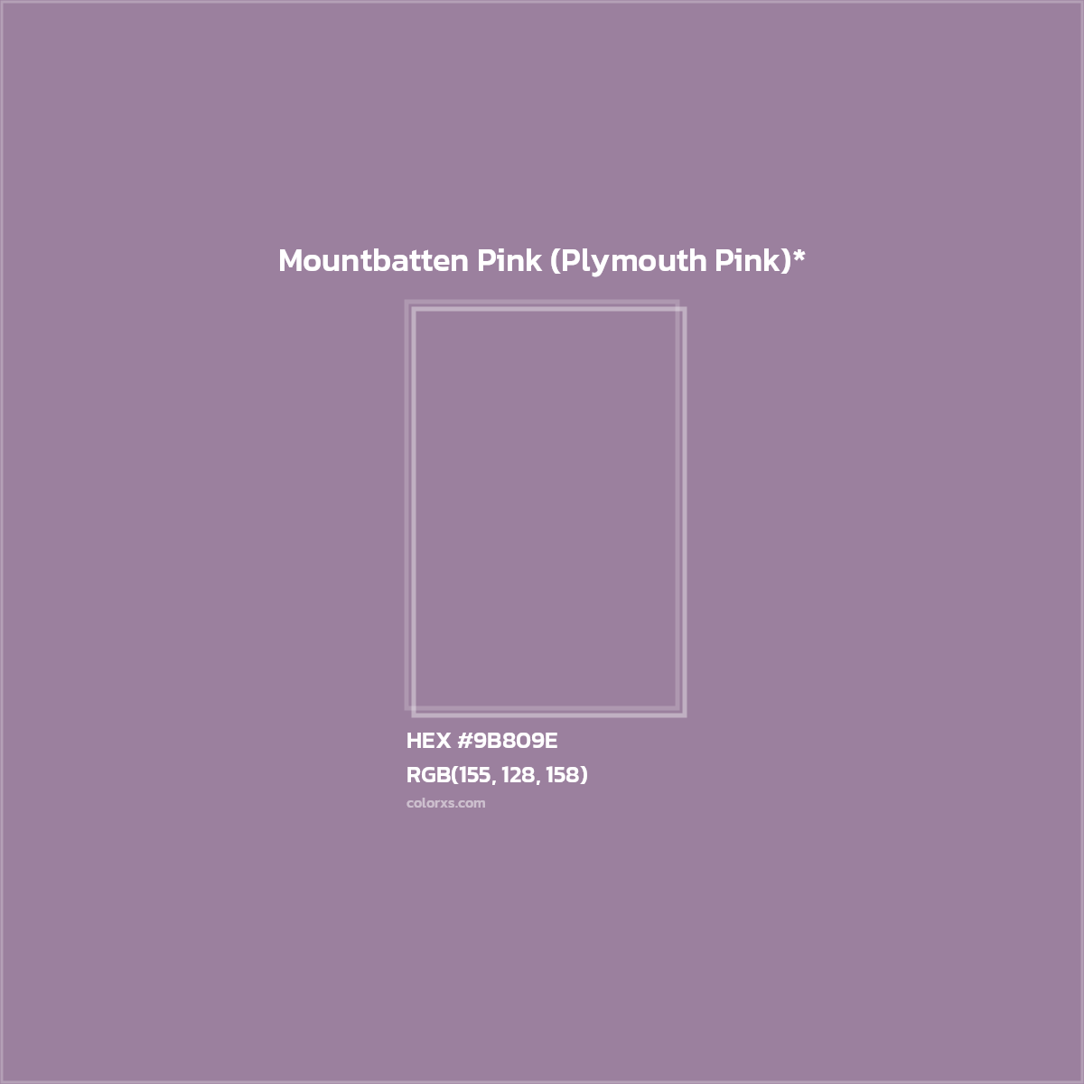 HEX #9B809E Color Name, Color Code, Palettes, Similar Paints, Images