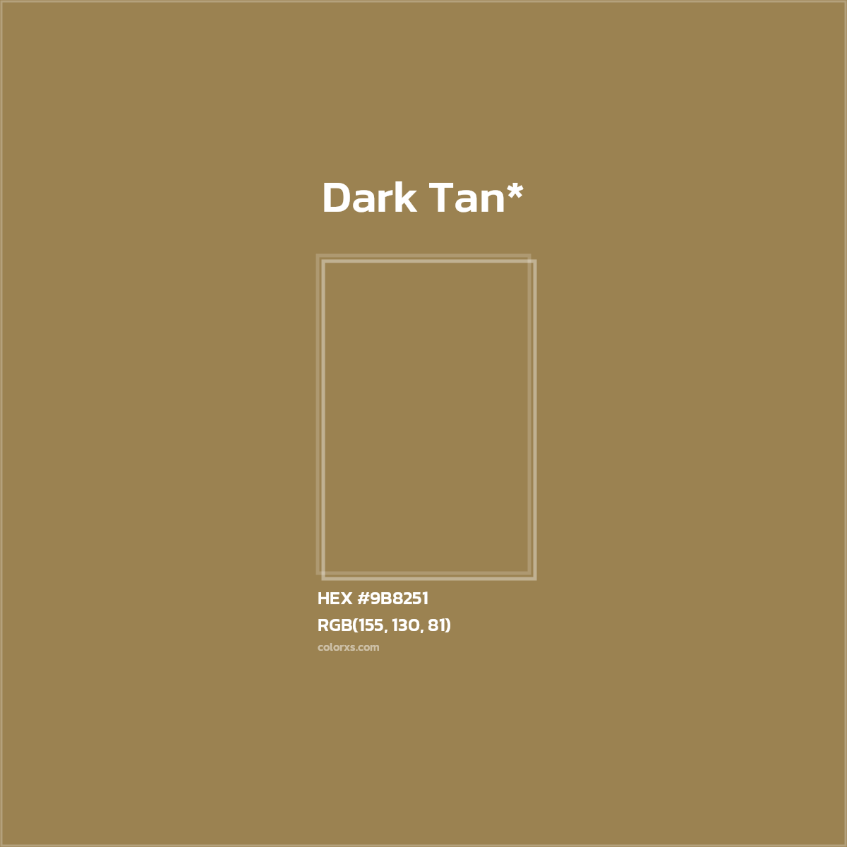HEX #9B8251 Color Name, Color Code, Palettes, Similar Paints, Images