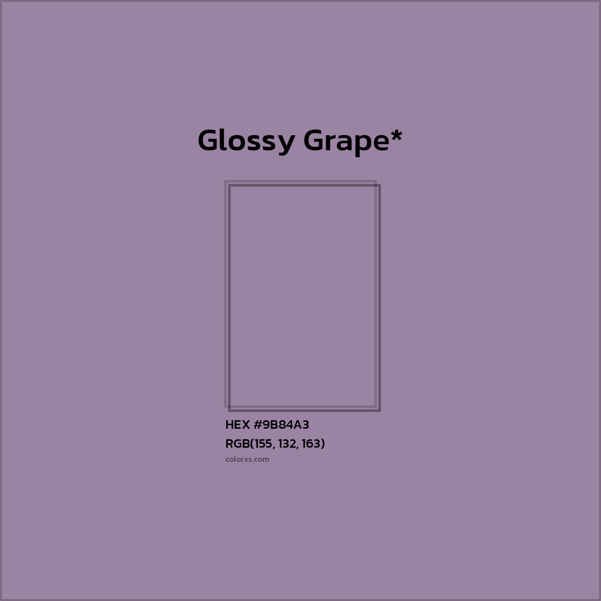 HEX #9B84A3 Color Name, Color Code, Palettes, Similar Paints, Images