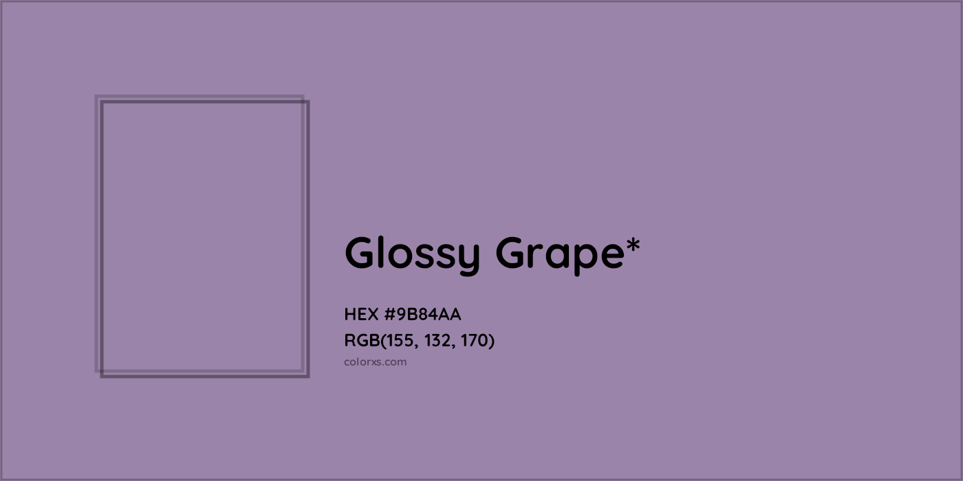 HEX #9B84AA Color Name, Color Code, Palettes, Similar Paints, Images